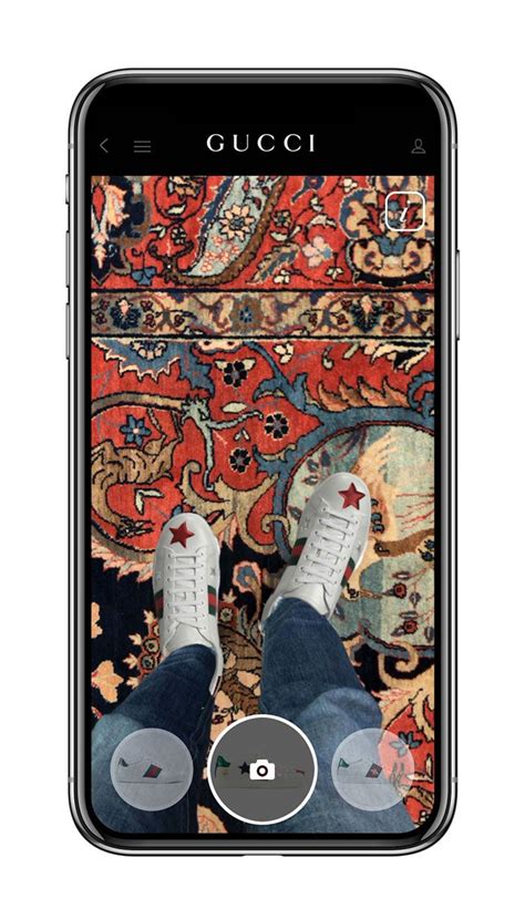 gucci augmented reality|gucci ar sneakers.